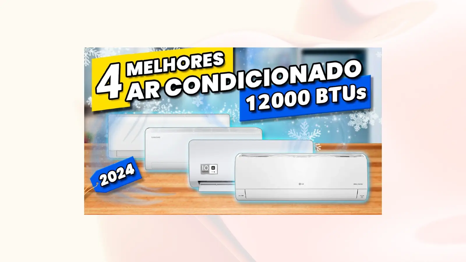 MELHOR AR CONDICIONADO 12000 BTUs de 2024! (Melhor Ar Condicionado ...