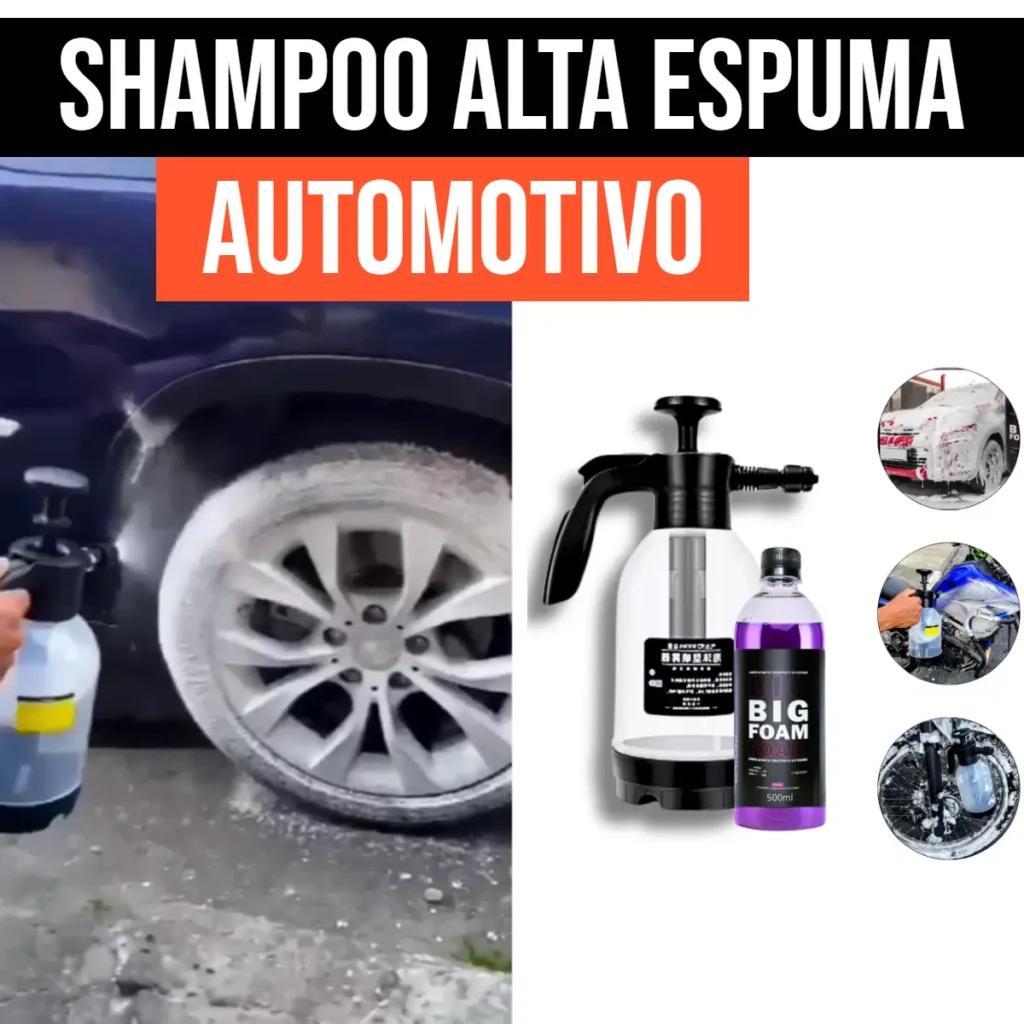 SHAMPOO AUTOMOTIVO ALTA PERFORMANCE